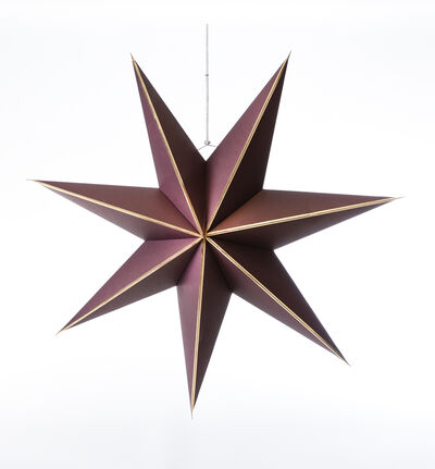 Adventsstjerne 7 armet lilla 72 cm Adventsstjerne 7 armet lilla 72 cm